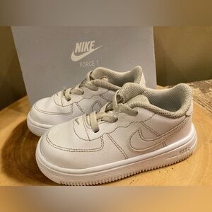 Nike‎ Air Force 1 Sneaker white toddler 8c Low Top kids toddler No Box